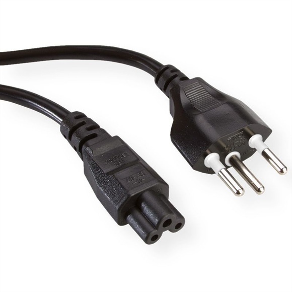 Value 19.99.2097 - Netzkabel (Schwarz)