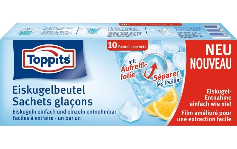 Marchon - 10er-Set Eiswürfelbeutel - Transparent