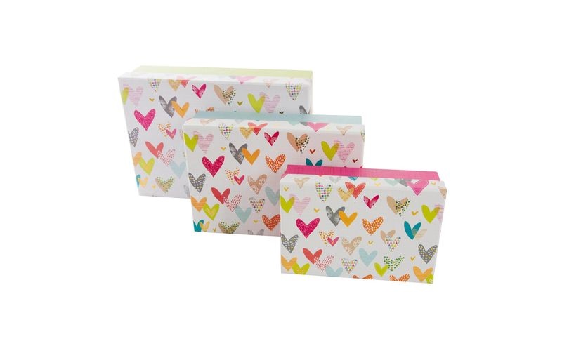 Goldbuch Geschenkschachtel Lots of Hearts 3er Set