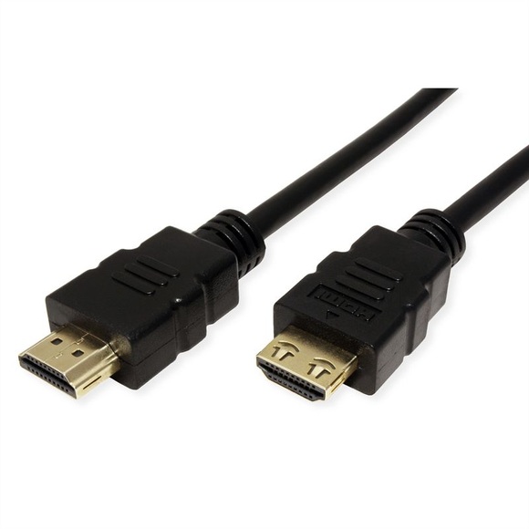 VALUE 4K HDMI Ultra HD Kabel mit Ethernet, ST/ST, schwarz, 5 m