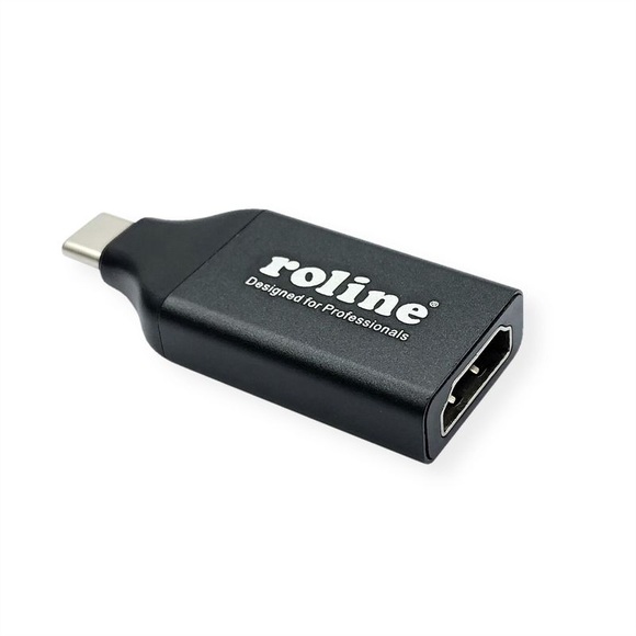 Roline 12.03.3226 USB-C? / HDMI Adapter Schwarz