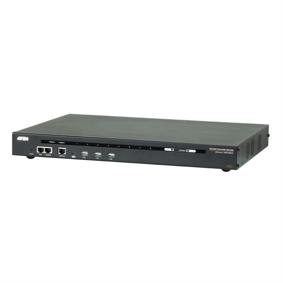 Aten SN0108CO-AX-G - 8-Port Serial Console Server W /Dual Pow SN0108CO-AX-G,