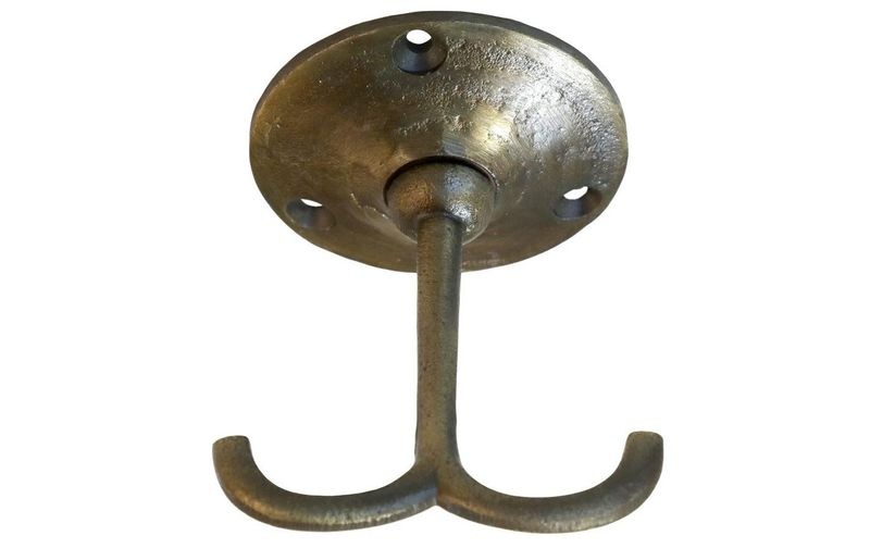 Chic Antique Wandhaken Eisen, messingfarben