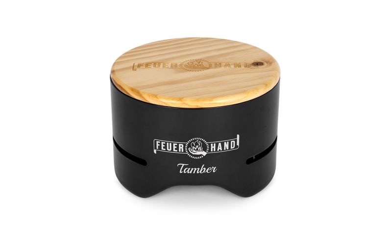 Tisch-Holzkohlegrill Tamber, Jet Black