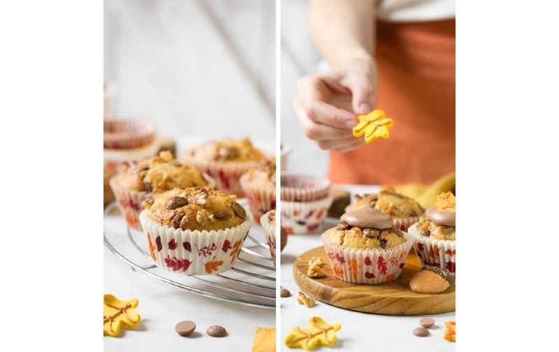 Decora Muffin Backform Herbst 36 Stück