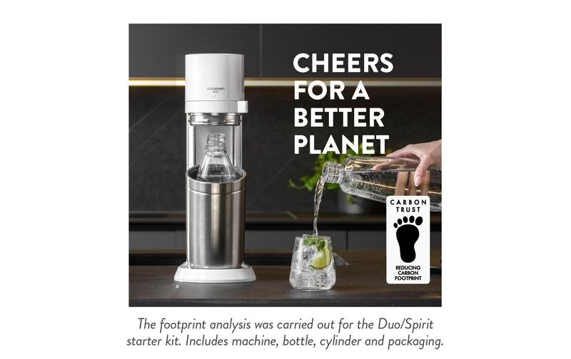 Sodastream Wassersprudler Duo 7UP Weiss