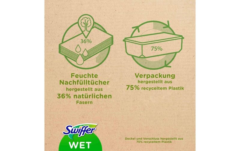 Swiffer Wischtuch Wet 48 Stück