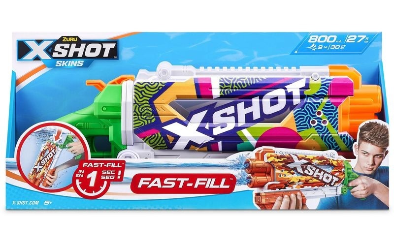 X-Shot Water Fast-Fill Skins - Pump Action Rippl, Wasserpistole