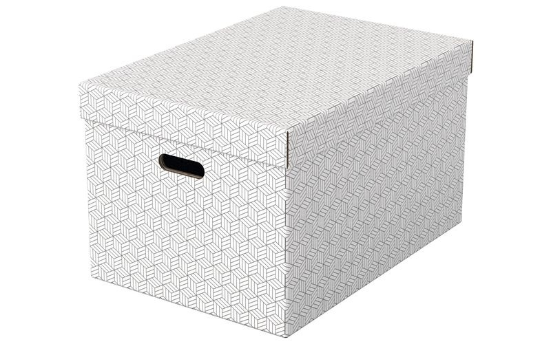 ESSELTE Aufbewahrungsboxen Home L 628286 510x355x305mm, weiss 3 Stk