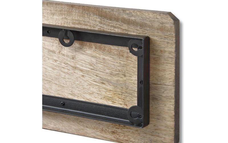 Hill Interiors Garderobenleiste Horseshoe 6 Haken, Braun, Schwarz