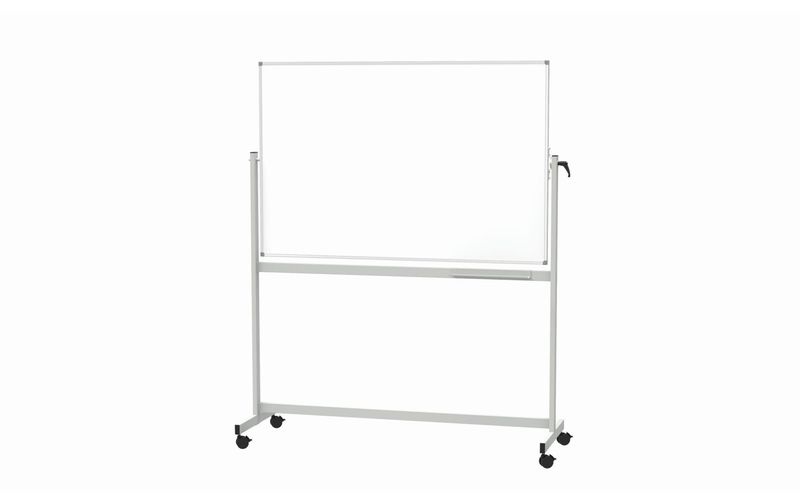 MAUL Mobiles Whiteboard Tafelmaterial Stahlblech BxH 2000 x 1200 mm