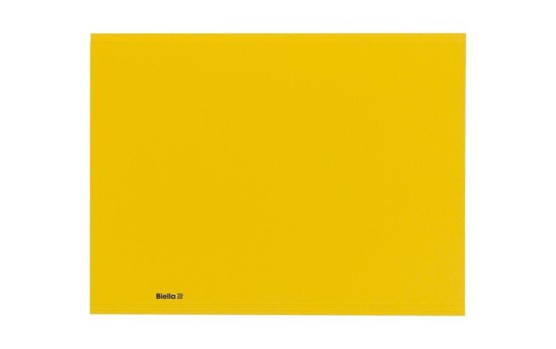BIELLA Vertikalmappe Recycolor 0253427.20 32x23,3/24,3cm, gelb 100 St.