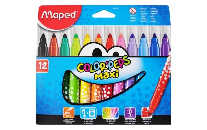 maped Filzstifte Color Peps Maxi 12 St?ck
