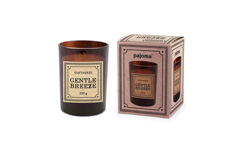 XXXLutz Duftkerze harzig , Duftkerze Apothecary 230G , Braun , Glas , Uni , 008899005001