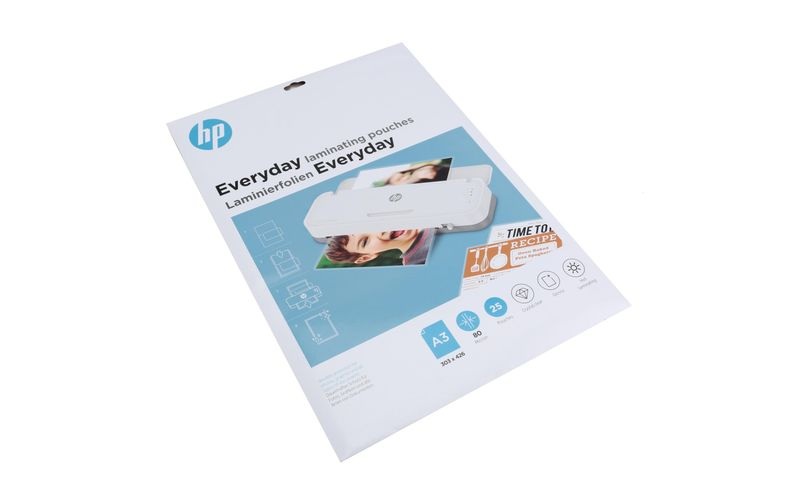 HP Laminierfolie DIN A3 80 micron glänzend 25 St.
