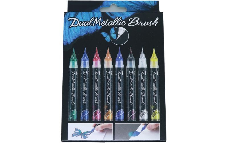 Pentel Pinsel-Filzstift Set Pinsel-Filzstift Set