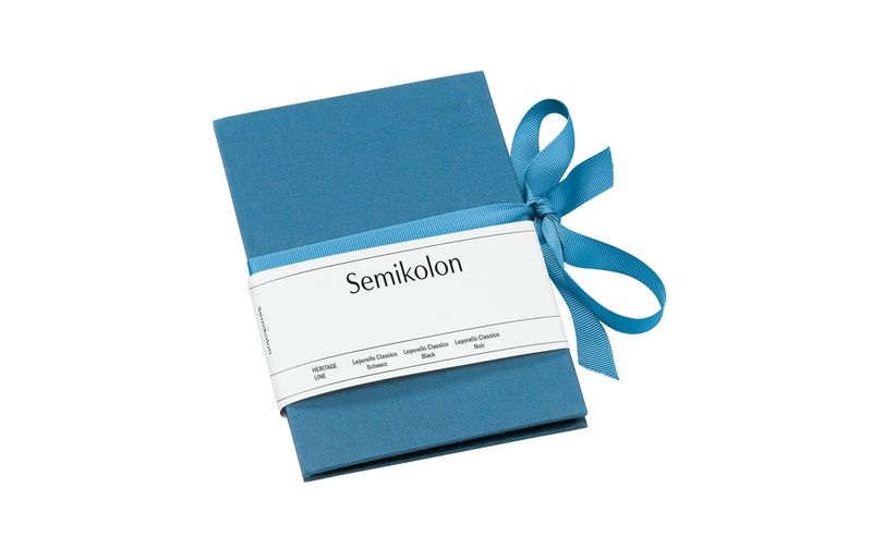 Semikolon Leporello Fotoalbum Blau