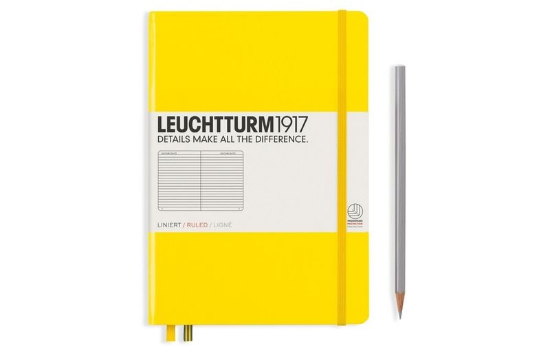 Leuchtturm Hardcover Notizbuch Medium liniert A5 DIN A5