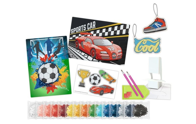Ursus Diamond Sticker Sports, 2 Karten, 2 Anhänger, 43510003