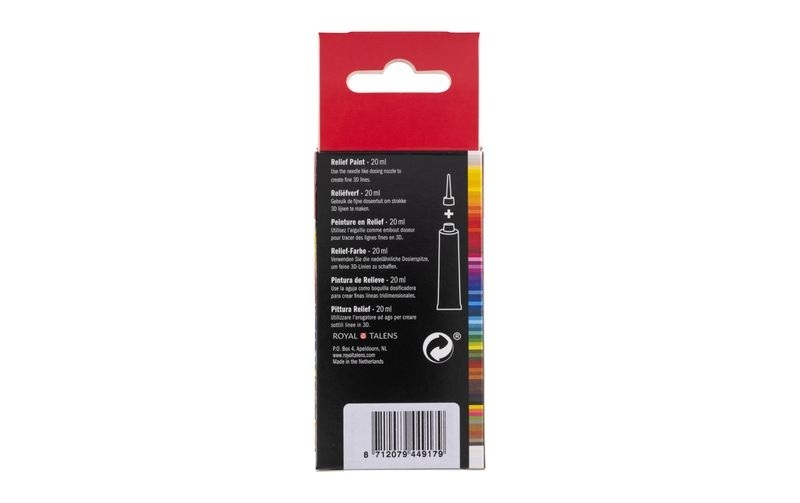 Amsterdam Acrylfarbe Reliefpaint 120, 20 ml, Transparent