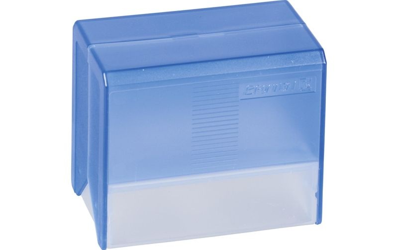 Brunnen Karteibox A7 Blau, Farbe: Blau
