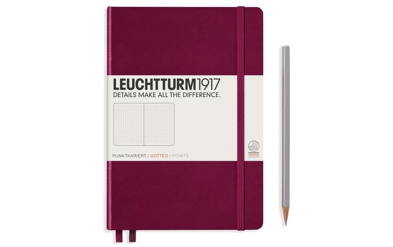 Leuchtturm Hardcover Notizbuch Medium punktkariert A5 Medium