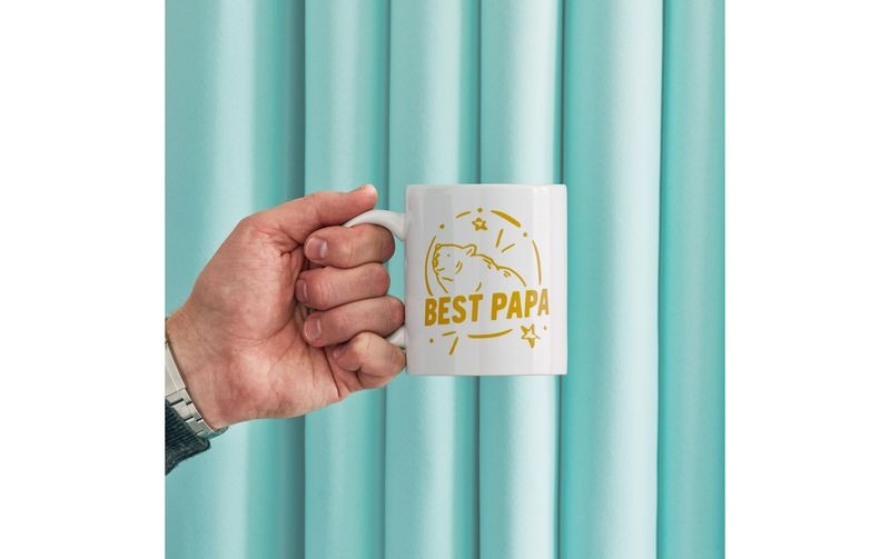 Cricut Ceramic Mug Blank Tasse Weiß