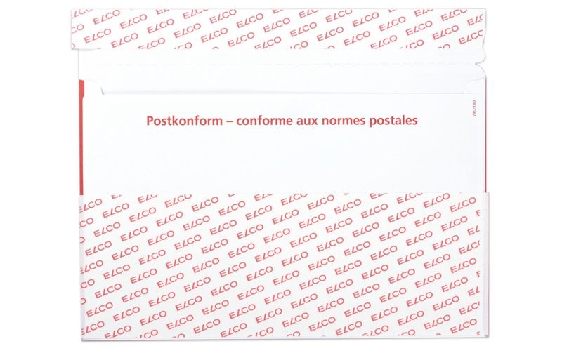 Elco Dokumententasche, Quick Vitro, C5, rot, Fenster, links, 29129.8, (250 Stück)