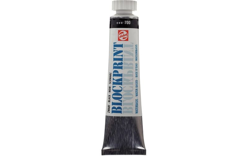 Talens Acrylfarbe Blockprint 20 ml, Schwarz