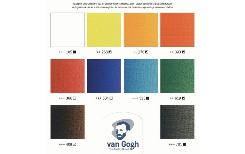 VG Oel Set 10x20ML und Zubehör