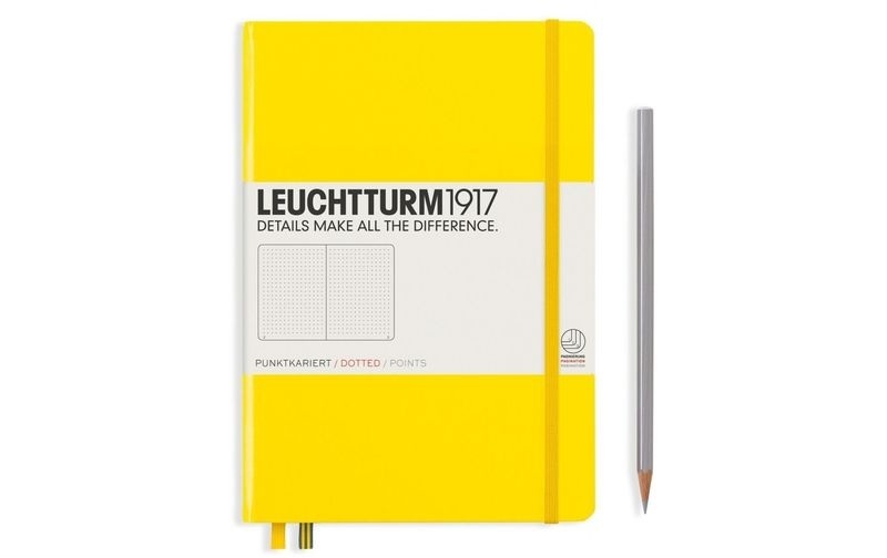 Leuchtturm Hardcover Notizbuch Medium punktkariert A5 DIN A5