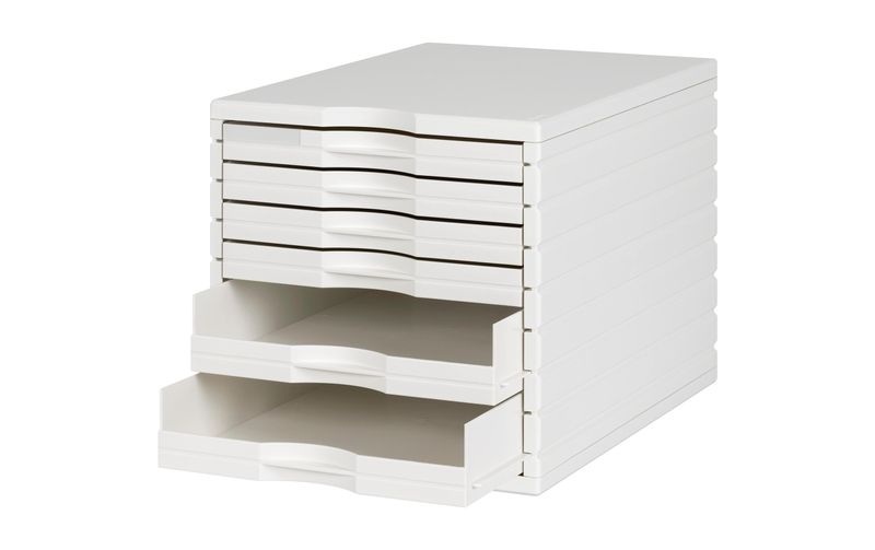 Styro Schubladenbox Styrotop Weiss
