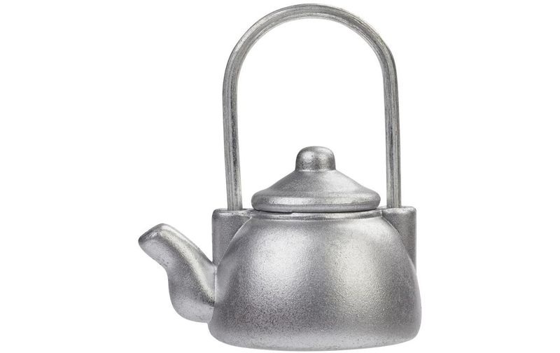 HobbyFun Mini-Utensilien Teekanne Silber