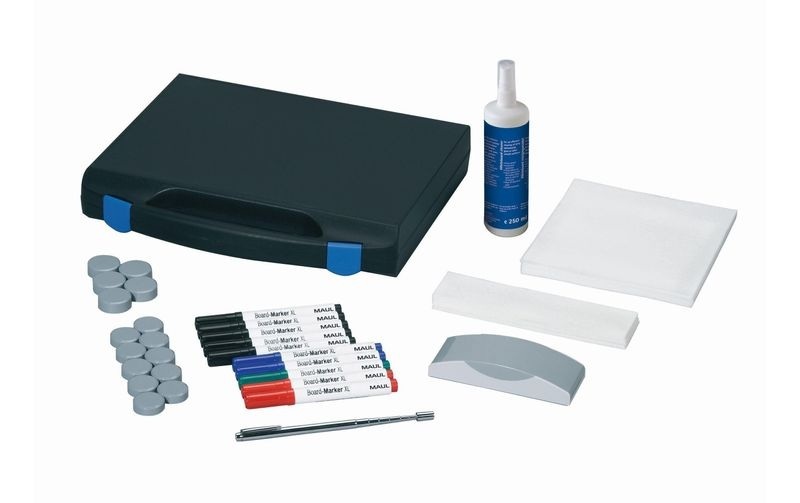 MAUL Whiteboard-Zubehör-Set mit Kunststoffkoffer Set