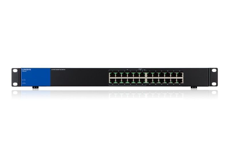 Linksys LGS124P Netzwerk Switch 24 Port 1 Gbit/s PoE-Funktion