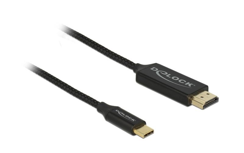 DeLock Kabel USB Type-C - HDMI koaxial