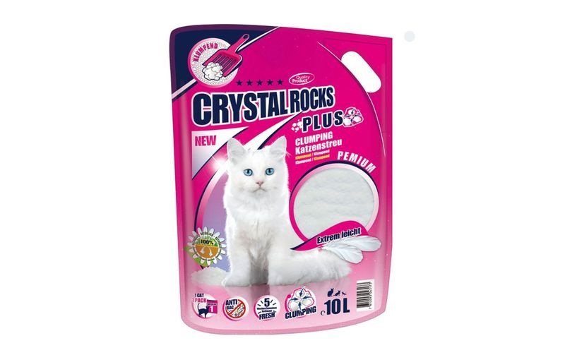 swisspet Crystal Rocks Katzenstreu klumpend 10L