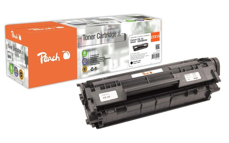 Peach Tonermodul schwarz kompatibel zu Canon FX-10