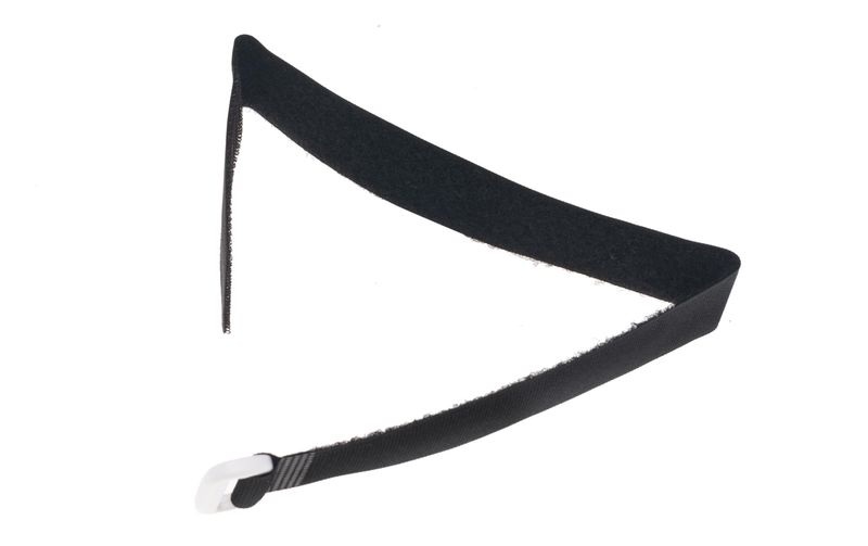 Fastech 19046/30 Klettband mit Gurt Haft- und Flauschteil (L x B) 400 mm x 30 mm Schwarz 1 St.