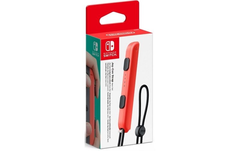 Nintendo Switch Joy-Con Handgelenkschlaufe neon-rot