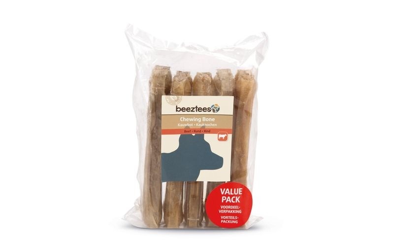 Beeztees Kauknochen Rinderhaut, 16.5 cm, 5 Stk
