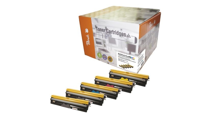 Peach Spar Pack Plus Tonermodule kompatibel zu OKI 4425xxxx