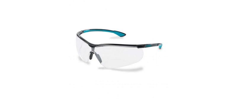 Uvex sportstyle 9193376 Schutzbrille Schwarz, Grün