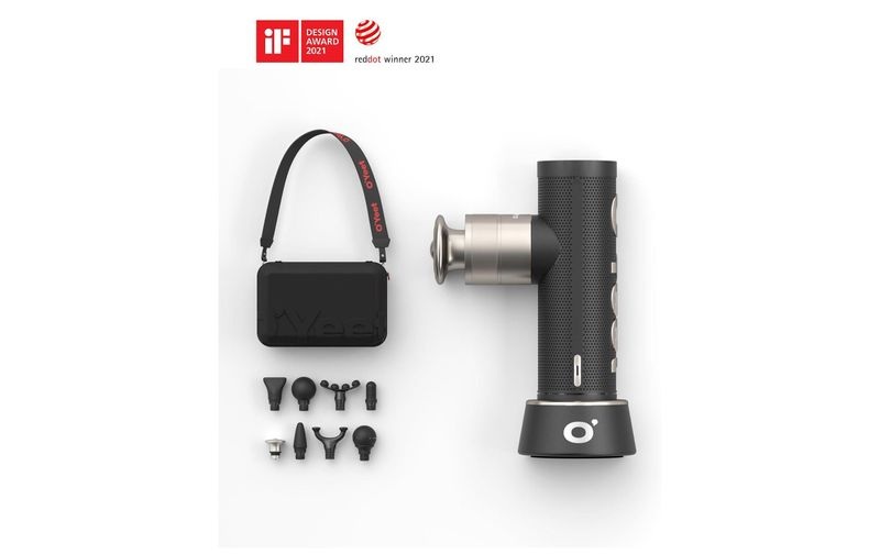 DE7 Massage Gun NEX Pro Massagegerät grau
