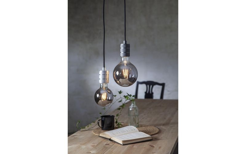 LED-Lampe E27 A60 Edison 2W Plain Smoke 2.100K