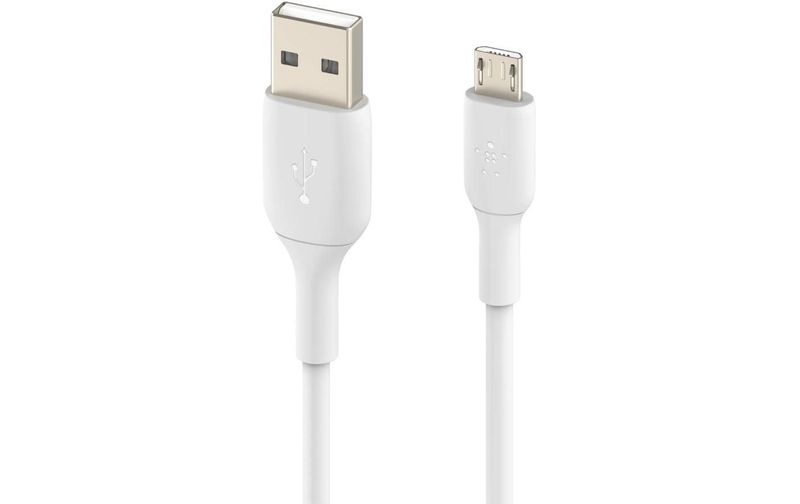 Belkin Micro-USB/USB-A 1m PVC weiss