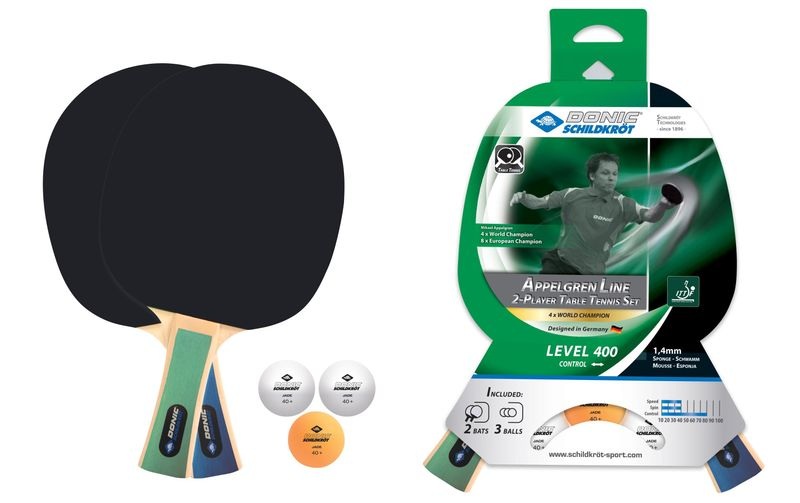 SCHILDKRÖT DONIC Tischtennis Set Appelgren 400
