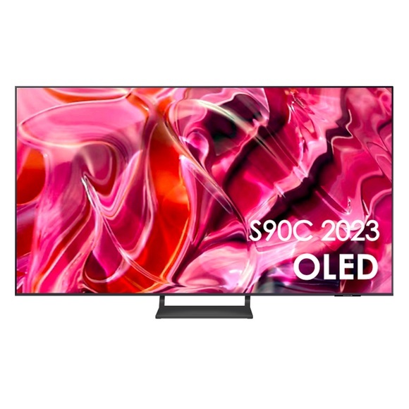 Samsung OLED 4K S90C OLED-TV 195 cm 75 Zoll EEK F (A - G) CI+, DVB-C, DVB-S2, DVB-T2 HD, Smart TV, UHD, WLAN Schwarz