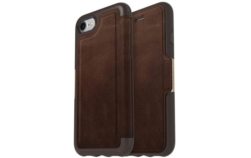 OtterBox Book Cover Strada braun Hülle