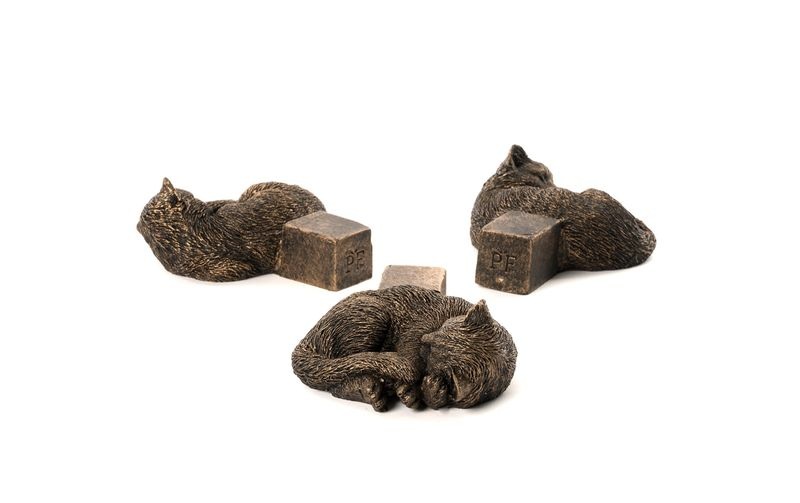 Blumenständer »Potty Feet Schlafende Katze«